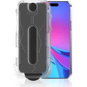Resim İphone Uyumlu 15 Kolay Uygulama Aparatlı 5d Magic Privacy Hayalet Cam Ekran 