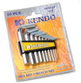 Resim ForWhat Büro Ev Atölye Takım Çantası için 10PARÇA Altıgen Alyan Seti 