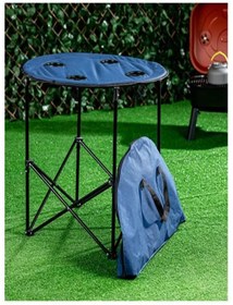 Resim Katlanır Kamp Masası Lacivert 71 Cm 