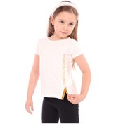 Resim Toontoy Kız Bebek Passion Desing Baskılı Tişört Koyu Pudra 