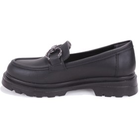 Resim Dagoster DZA07-90830 Siyah Günlük Loafer Kadın Ayakkabı 