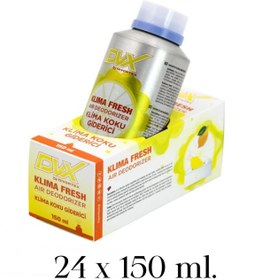 Resim Divortex Klima Fresh (Klima Bombası) Limon 24 x 150 ml Limon Aromalı Klima Bombası