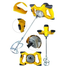 Resim Alman Malı 9200 Bakir Sargi 6 Kademe Devirli Ayarlı Elektirikli Alçı Boya ve Harç Karıştırıcı Mikser 