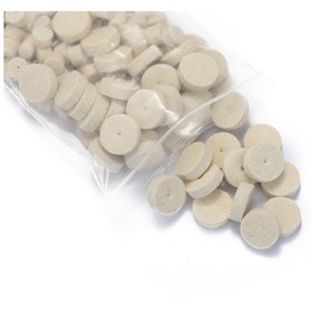 Resim Geeksen 129 Parça Yün Cila Tekerlek Seti - Metal Ve Ahşap Parlatma, Taşlama Aksesuarları 