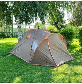 Resim Iglo 3 Kişilik Çadır Argeus - Bagajlı Çift Tenteli - Otomatik Kurulum - Arg-204 - 4 Mevsim Çok Renkli 