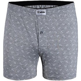 Resim 6 Adet Yıldız Erkek Taşma Lastik Desenli Penye Boxer Short 43 