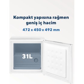 Resim Kumtel HFR-50 Derin Dondurucu 