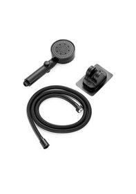 Resim 5 Fonksiyonlu Stop Düğmeli Duş Başlığı, 150 Cm Duş Hortumu Ve Maf 