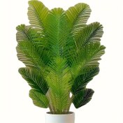 Resim 1 adet Ekstra Büyük Gerçekçi Tropikal Palmiye Ağacı - Bakımı Yok, Dayanıklı Plastik İç/Dış Mekan Dekoru Ev, Ofis, Veranda, Bahçe için - Gerçekçi Tropikal Stil - Ev Hediyesi, Noel, Sevgililer Günü, Şükran Günü, Yıldönümü için İdeal - Modern veya Tradisyonel Alanlar, Konteyner Gerektirmez - Mükemmel Dekorasyon Yeşillik, Bakımı Yok, Palmiye Ağacı Dekoru, Ofis Dekorasyonu, Doğal Görünüm, Uzun Ömürlü Malzeme, Dekoratif Bitki, Ev Dekoratörleri 