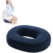 Resim Sones Yavaş Esneklik Hafızalı Köpük Ofis Kalça Pedi Hemoroid Ameliyatı Sonrası Yastık Tibet Mavisi 