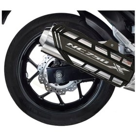 Resim Honda Nc750 X için Motosiklet Egzoz Koruma Demiri 