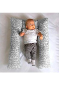 Resim Babyjem Babynest Anne Yanı Dönmeyi Engelleyen Minder Gri 