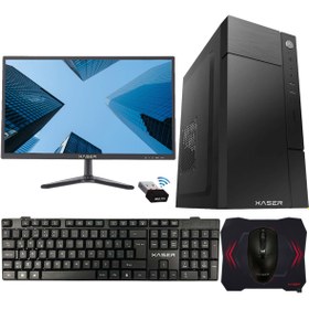 Resim XASER Xsr132 i5 2400 8GB Ram 128GB SSD 19.5" Monitör Masaüstü Ofis Bilgisayarı 