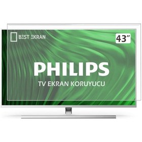 Resim Philips Uyumlu 43pus7608 Tv Ekran Koruyucu - 43" İnç 108 43pus7608/62 