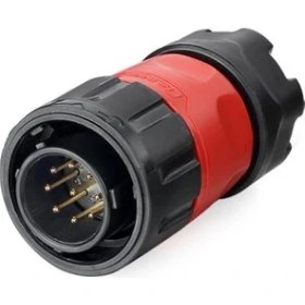 Resim Cnlinko YM-20-C09PE-02-001 9-Pin Su Geçirmez Konnektör - Erkek 