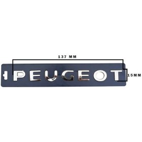 Resim Peugeot 307 Bagaj Yazisi 8665.C0 500019055 