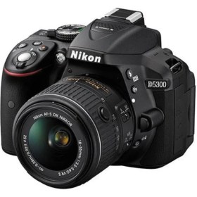 Resim Nikon D 5300+18-55 mm Lens Fotoğraf Makinesi 