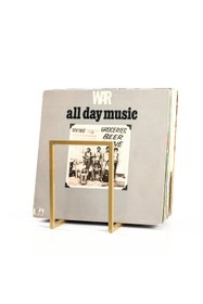 Resim df doffo.com.tr creative furniture designs Gold Metal Plaklık, Dergilik, Kitaplık, Plak Organizer 