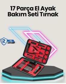 Resim Profesyonel Paslanmaz Çelik Manikür & Pedikür Seti 