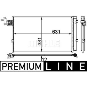 Resim Mahle KLIMA RADYATORU PREMIUM LINE BMW G30 G11 G12 G14 G15 G16 G32 18051 