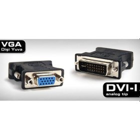 Resim Dark Dk-Hd-Advıxvga Dvı Erkek - Vga Dişi Dönüştürücü 