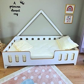 Resim Grozny Montessori Yatak%100 Mdf Bebek ve Çocuk Karyola 90X200 