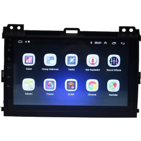 Resim Toyota Landcruiser Prado 2004-2009 9 inç 6-128 GB PRO Android Carplay Multimedya 