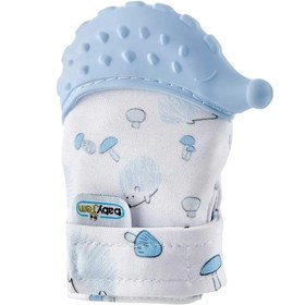 Resim Babyjem Diş Kaşıyıcı Eldiven Kirpi Mavi - Mavi / 3+ Ay 