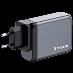 Resim Verbatim 32202 - V Gnc-100 Gan Charger 100w 3-usb-c / 1-usb-a Çıkışa Sahiptir 