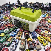 Resim 30 adet Die-Cast Metal Araba Yarış Seti, Video Oyunu Temalı, Elde Yapılan Oyun, STEM Eğitimi Oyuncak ile Depolama Kutusu, Partiler, Doğum Günleri, Noel, Cadılar Bayramı Hediyeleri için Uygun, 3 Yaş Üstü Çocuklar İçin Uygun 