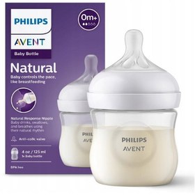 Resim Philips Avent Natural Response Biberon 0-3 ay No:2 125 ml 