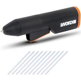 Resim Worx Wx746.9 Makerx 20volt Profesyonel Sıcak Mum Silikon Tabancası + 10 Silikon Akü Dahil Değildir 