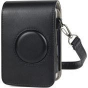 Resim Ykd Store Fujıfılm Instax Mini Liplay Için Tam Vücut Deri Kılıf Çanta Siyah (Yurt Dışından) 