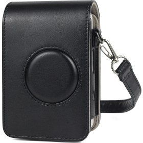 Resim Ykd Store Fujıfılm Instax Mini Liplay Için Tam Vücut Deri Kılıf Çanta Siyah (Yurt Dışından) 