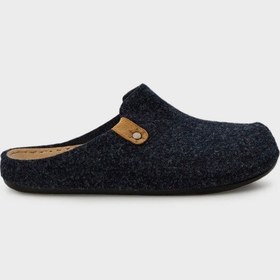 Resim Buratti Keçe Kışlık Ev Erkek Terlik 6711004 Lacivert 