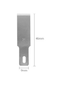 Resim Hobby Blades 10lu No:21 Kapak Ve Entegre Kazıma Bıçağı 