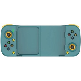 Resim Mavi-typec Teleskopik Cep Telefonu Gamepad Bluetooth Uyumlu 5.0 Kablosuz Oyun Denetleyicisi Pubg Android İos İçin Nsswitch Forps4 