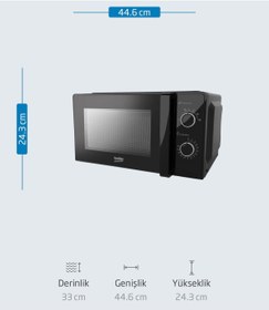 Resim Beko Bmd 200 S 20 Lt Mikrodalga Fırın 