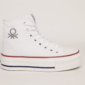 Resim Gabria Kadın Benetton Kadın Spor Ayakkabı Beyaz 