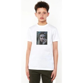 Resim Riverdale Polly Cooper Baskılı Unisex Çocuk Beyaz T-Shirt 