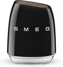 Resim Smeg KBSF02BL Retro Standlı Bıçak Seti - Siyah 