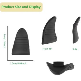 Resim 2/1 Pair CHAOJIFUPO PS5 Kontrolcü Uzantı Aksesuarları, ABS Malzeme, Kaymaz Tasarım, Sorunsuz Takma, Pil Gerekmez, PS5 2.0 Sürümü için 