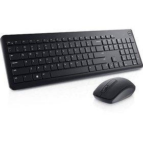 Resim Dell KM3322W İngilizce Kablosuz Klavye Mouse Set Siyah 