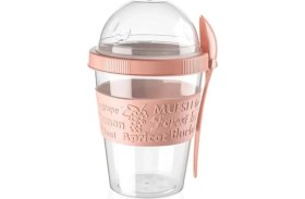 Resim Take And Go Hazneli Yoğurt Kabı 600 ml 