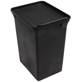 Resim Qutu Q-Trash Bın 20 L Black Çöp Kovası Siyah 