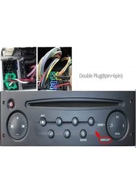 Resim Megan Clio Kango 2 Cd Çalar Teyp için Aux Usb Bluetooth Mp3 Modül 1 M 