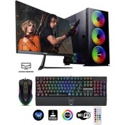 Resim Izoly ST998741 i3-10100F 8 GB 512 GB M.2 NVMe GTX1660S 6 GB 24" Free Dos Masaüstü Oyuncu Bilgisayarı 