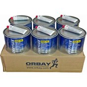 Resim Orbay Polyester Çelik Macun 6 Adet 1 Koli 2700Gram. 