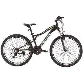 Resim Bisan Buffalo Dağ Bisikleti 35 Cm V 26 Jant 21 Vites Mat Siyah Sarı Siyah - Sarı 