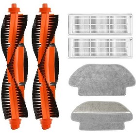 Resim Viomi Se Uyumlu Yedek Fırça Hepa Filtre Mop Seti-6 Parça 